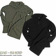 THERMO UNTERWÄSCHE NEU BW PULLOVER MIT REIßVERSCHLUSS + UNTERHOSE WINTER XS-3XL