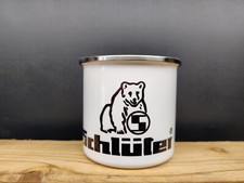 Schlüter Bär Tasse Emaille