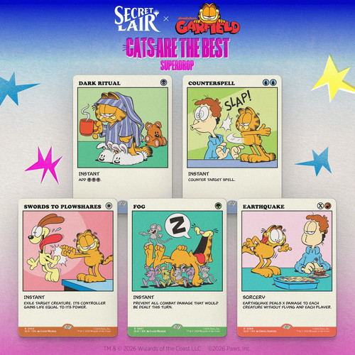 Mtg secret lair cats - cats, are