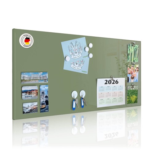 Metall magnettafel grün - magnettafel,