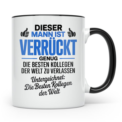 Abschiedsgeschenk tasse - abschiedsgeschenk,