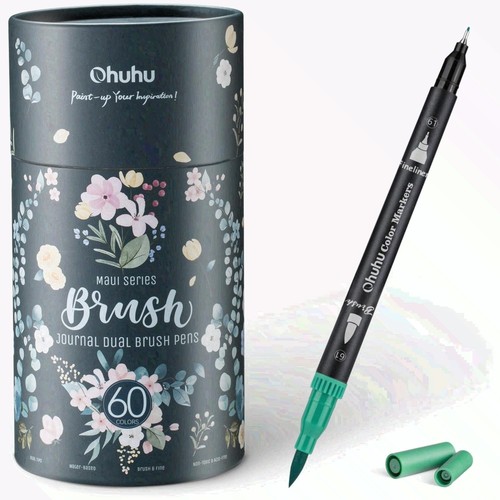 Ohuhu dual brush - set, 60
