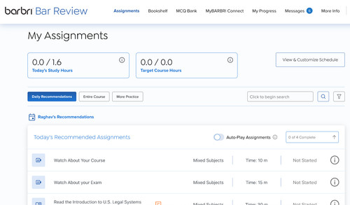 Barbri bar exam prep - barbri,