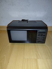 Siemens 1986 Radio TV Uhrenradio RF 106 Tragbarer Fernseher
