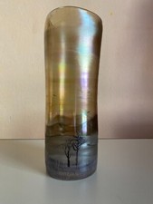 Glaskunst Glasgefäß bemalt
