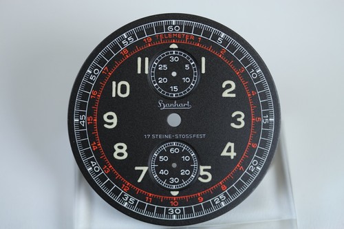 Hanhart chronograph taschenuhr - chronograph,