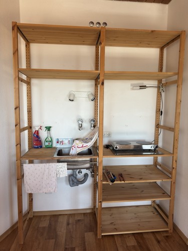 Küchenzeile ivar ikea holz - ivar,