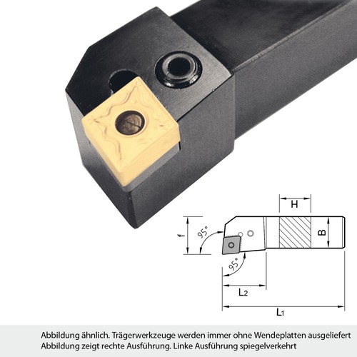 Cnc außen drehhalter - außen-drehhalter, 95°