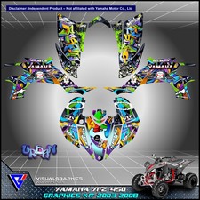 Yamaha YFZ 450 Grafik Kit 2003