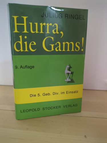 Hurra die gams - hurra,, gams!