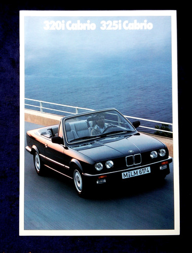 Bmw 3er cabrio prospekt - e,