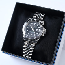 SEIKOGMT "Wayne" - NH34 Automatik | 41mm | Jubilee | Grau