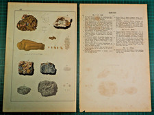 Minerals including gold