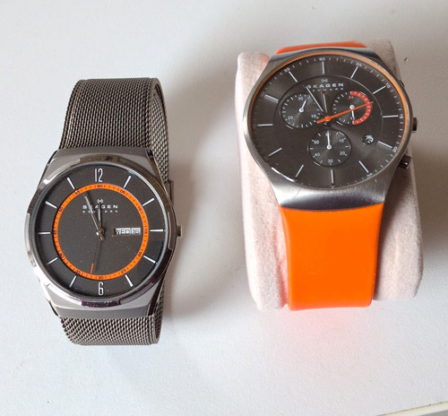 Skagen armbanduhr set - skagen, 2x