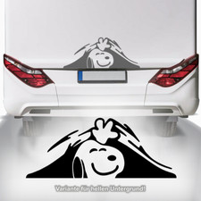 Snoopy Aufkleber 80cm Alkoven