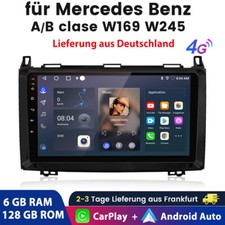 DAB+ 6+128G Android 14 Autoradio Für Mercedes W169 W639 Vito Viano W906 Sprinter