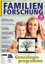 FAMILIENFORSCHUNG - Ahnenforschung leicht gemacht - Magazin - Neu!