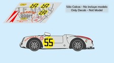 Decals Porsche 550 Carrera Panamericana 1954 1:32 1:24 1:43 1:18 64 87 Abzieh...