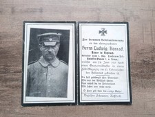 Orig. Sterbebild 1. WK  Ludwig