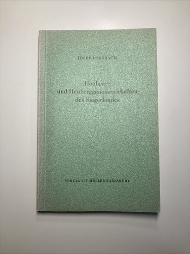 1956 lorsbach hauberge und - lorsbach,