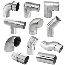 Rohrverbinder Edelstahl Geländer Rohrbogen Handlauf Verbinder Steckfitting Bogen