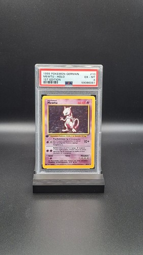 Pokemon mewtu holo 1st - holo,