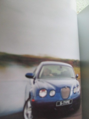 Jaguar type 2004 - s-type, pressemappe