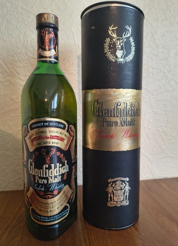 Glenfiddich pure malt scotch - glenfiddich,
