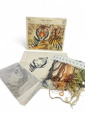 Kreuzstich Sticksets Tiger gerade erst angefangen alle komplett portofrei