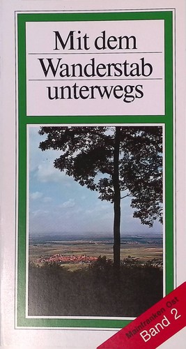 Mit dem wanderstab unterwegs - wanderstab,