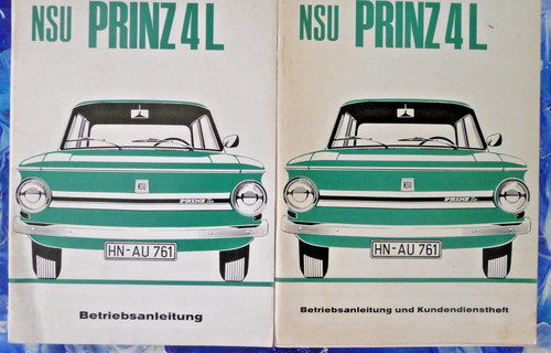 Nsu prinz betriebsanleitung - nsu,