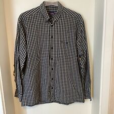 CASA MODA SPORTS Hemd Gr. L 41/42 schwarz / Beige kariert Neu