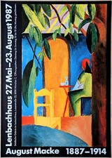 Poster plakat august - plakat, macke