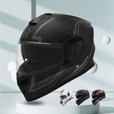 Motorradhelm Helm Rollerhelm Sturzhelm Integralhelm Klapphelm, 54-61cm
