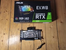 ASUS NVIDIA GeForce RTX 3090 EK Water Block 24GB GDDR6X Gaming Grafikkarte