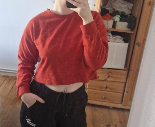 Roter pullover m sehr - m,,