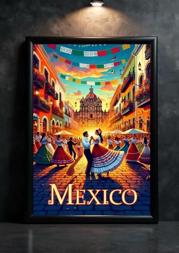Mexiko poster leinwand - mexiko,