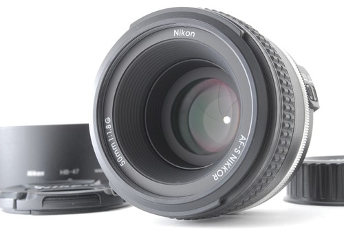 Nikon nikkor 50mm 1 - af-s, f/1.8