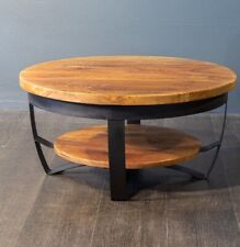 Couchtisch Wohnzimmertisch Kaffeetisch Beistelltisch Sofatisch  Ø 70 - 90cm Rund