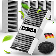 4x 8x Aktivkohlefilter für