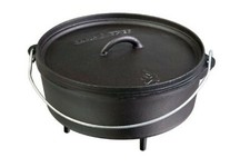 Feuertopf CAMP CHEF Classic 12 inch SDO12 Gusseisen Dutch Oven Füße 6 Liter