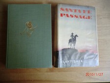 Lockender Westen   Clay Fisher Santa Fe Passage mit Schutzumschlag Awa ca 1960