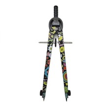 Idena Zirkel Style Comic Mitteltriebrad Zirkel Schnellverstellzirkel im Etui Set