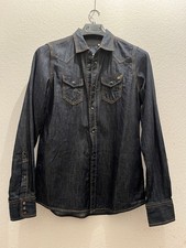 DIESEL Jeanshemd M NEU 46 48 blau denim navy