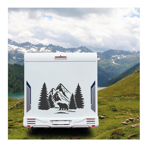 Wohnmobil aufkleber bärenwald - wohnmobil,