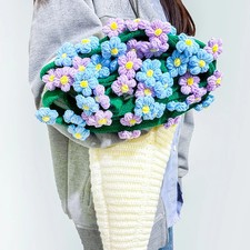 Gehäkelte Decke Strickdecke