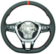 VW Golf 7 Polo Passat B8 Caddy Touran Sharan Leder Lenkrad neu bezogen