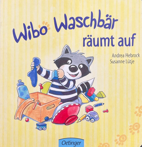 Wibo waschbär räumt auf - waschbär, von