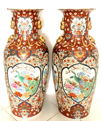Vase alte china emaille - vase,