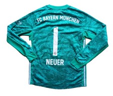 Adidas Manuel Neuer FC Bayern TRIPLE Torwart Trikot 2019/2020 YOUTH KINDER L 164